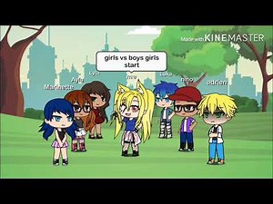 Miraculous ladybug singing battle gacha life music in desc 100 sub special
