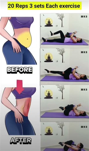 One Set of Movements to Solve #bigbelly #shorts #fatlossworkout #fitness #viral #health