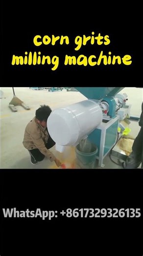Corn Grits Making Machine Working Process | From Maize to Grits #corn #maize #farming #agriculture