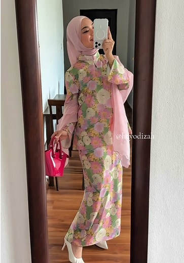 Cute and Affordable Strawberry Matcha Raya Outfits