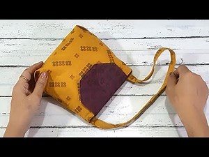 Quick and Easy to Make Bags At Home, Beginner Friendly Sewing Tutorial