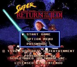 SNES Super Return of the Jedi