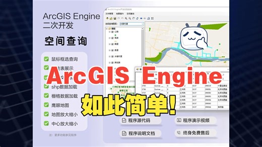 空间分析从零开始：ArcGIS Engine空间查询演示