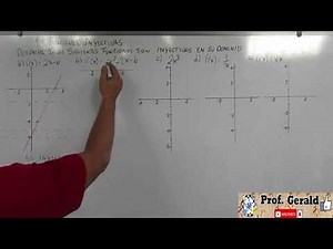 1.1 INJECTIVE FUNCTIONS 2ND YEAR