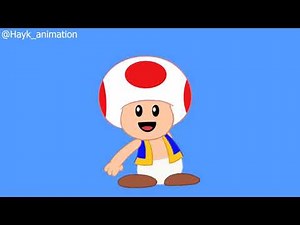 MARIO KART TOAD FLOSS DANCE ANIMATION
