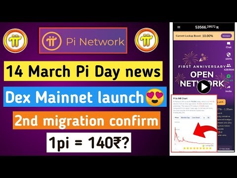 Pi network new update | pi day news | pi dex live | pi coin price | pi 2nd migration | pi network