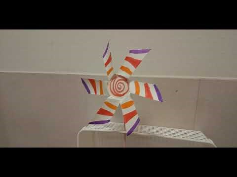紙コップ工作☆風車の作り方