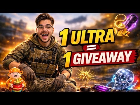 🔴LIVE - 1 Ultra = 1 giveaway in DMZ (Portrait)