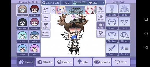 Tutorial how to make a crying character #tutorial #gachalife