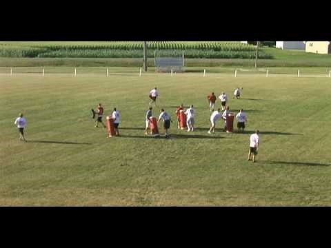 8 Man Football Single Wing: Beast Formation