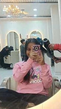 pehli bar mai gyi salon...hair wash krane......#shabaansari #shortvideo #minivlog