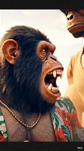 Monkey Brought Roti Making machine For His Mother #rotimaking #aishorts #aivideo