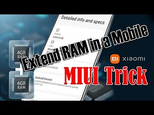 Android Memory Extension Feature (Xiaomi) | Add Extra RAM in Minutes
