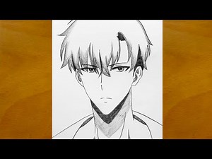 How to Draw Sung Jinwoo Step by Step || Easy Anime Drawing for Beginners || Solo Leveling Sketch