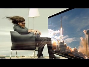 Spacex Falcon Heavy Launch With HighQuality Sync Sound !