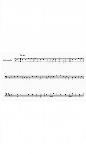Ode to Joy - Beethoven | Cello Sheet Music #sheetmusic #shots #cello