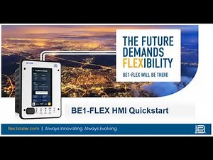 BE1-FLEX: HMI Quickstart