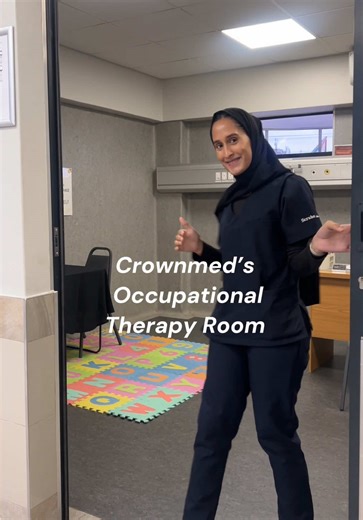 This is where progress happens. ✨ Our Occupational Therapy room at Crownmed Day Hospital is thoughtfully designed to create a safe, supportive environment for development, healing, and confidence-building. #dayhospital #occupationaltherapy #medicalcare #crownmeddayhospital #medicaltiktok