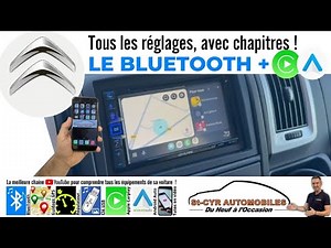 CITROEN jumpy Associer & supprimer téléphone, Carplay & Android auto…Guide complet Bluetooth