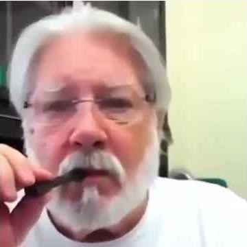 Old man vape meme