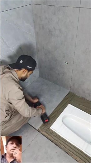 This is how to install granite on the toilet seat #granite