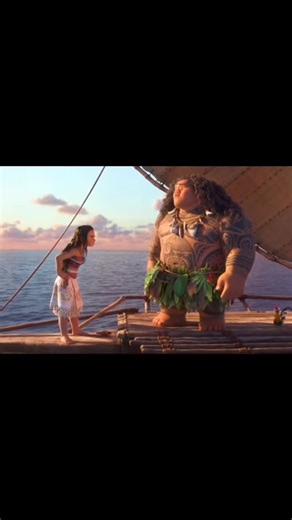 Animation Lover on Instagram: "When Moana first gives him Te Fiti's Heart (the stone), Maui dismisses it as "just a rock," trying to get rid of it by throwing it into the sea, but the ocean, being sentient and protective of its balance, brings it right back to him because he was the one who stole it and he needed to be part of the solution, not just Moana."