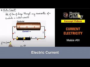 Class 12 Physics | Current Electricity | #1 Electric Current | For JEE & NEET
