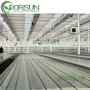 [Hot Item] Ebb and Flow Sliding Tray Grow Seedbed Rolling Bench