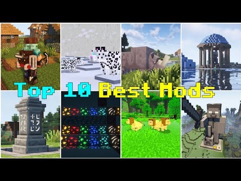 Top 10 Best Mods for MCPE || Best mods for Minecraft