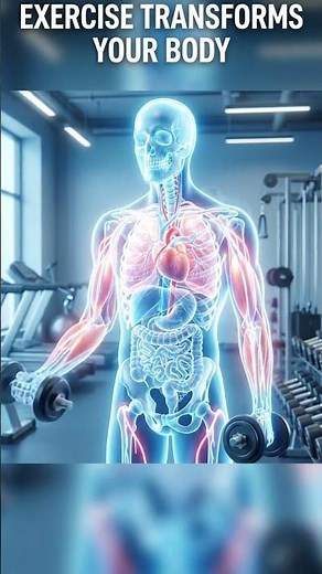 See How Exercise Transforms Your Body From the Inside #facts