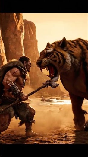 This is How Our Ancestors Fought #prehistoriclife #primitiveplus #film