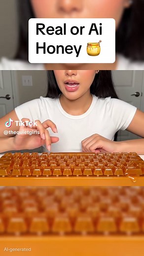 Real or AI Honey Keyboard Sounds
