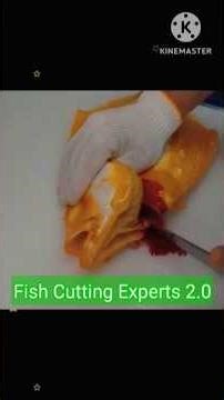 Golden Flounder Fish Cutting Skills l 😍 l #shorts #viralshorts #fishcutting #goldenflounder