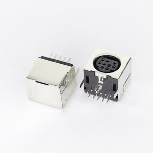 [Hot Item] 9 Pin Mini MIDI Stereo DIN Female Jack Socket Connector