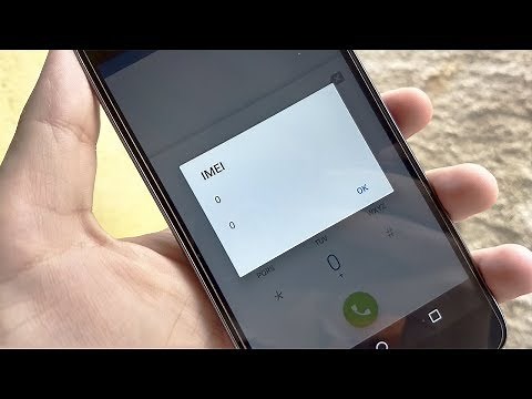 How to recover a reset IMEI number on a cell phone.