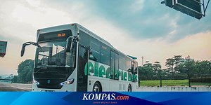 Bus Listrik MAB High Floor Harga Rp 5,3 Miliar, Pajak Cuma Rp 7 Juta