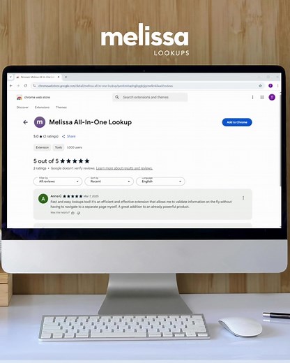 Melissa on Instagram: "With the new Melissa All-In-One Lookups web browser extension, you can look up an address, phone number, email, or company by highlighting the text on a page. Right-click the highlighted text to open the context menu and select "Melissa All-In-One Lookup." Our All-In-One Lookup page will open in a new tab, verifying the text using our products where applicable. Try it for yourself in chrome or safari today: https://lookups.melissa.com/home/onelookup/"