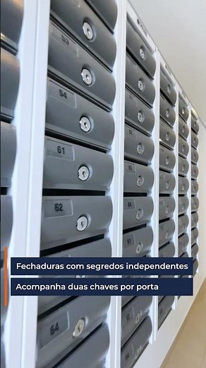 Armário Versátil e Resistente para Correio em Condomínios