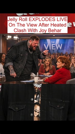Jelly Roll EXPLODES LIVE On The View After Heated Clash With Joy Behar | jelly roll on the view