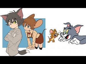 Tom And Jerry As Humans | Cartoon vs Anime