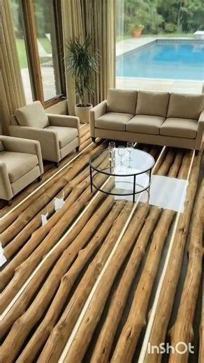 Flip the switch and watch this floor transform instantly 😲