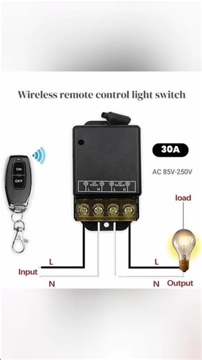 wireless remote controller🤫#remotecontrol#tips#iti#automatic#electric#electrical#technology#shorts