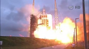 The Orion spacecraft successfully launches from the Kennedy Space Center in Florida. | Global News