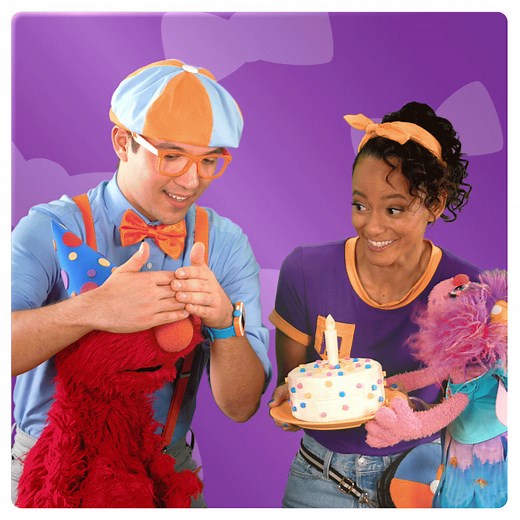Blippi and Meekah hosted a surprise birthday party for Elmo! Did you miss it? Join the fun and watch now: m.sesame.org/BlippixElmo #HappyBirthdayElmo 🎉 | Sesame Street
