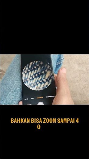 Does your cell phone have a microscope? How is that possible?