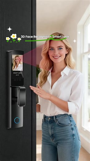 3D Face Recognition Digital Door Lock Unlock Smart Lock With Camera FIngerprint Password Unlock Keyless Electronic Door Lock #doorbellcamera #foldingdoor #dogdoor #smartpettech #smartfingerprintdoorknobkeyless #babydoorlocks #hatchalarmclockreview #portabledoorlock #wyzehomesecurity #biometriclock #door #doorlock #smarthome