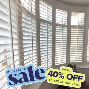 Save on a wide range of shutter styles this season, helping keep your home cooler in summer and warmer in winter. | Hillarys