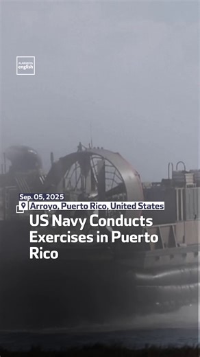 3.1K views · 48 reactions | US Marines and sailors conduct military exercises in southern Puerto Rico, including amphibious training and flight operations. #USNavy #PuertoRico #MilitaryExercise | Al Arabiya English | Facebook