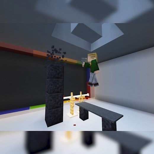 How to Make an Easy Bench Press in Minecraft