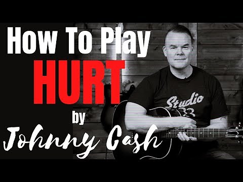 How to play Hurt by Johnny Cash (easy)